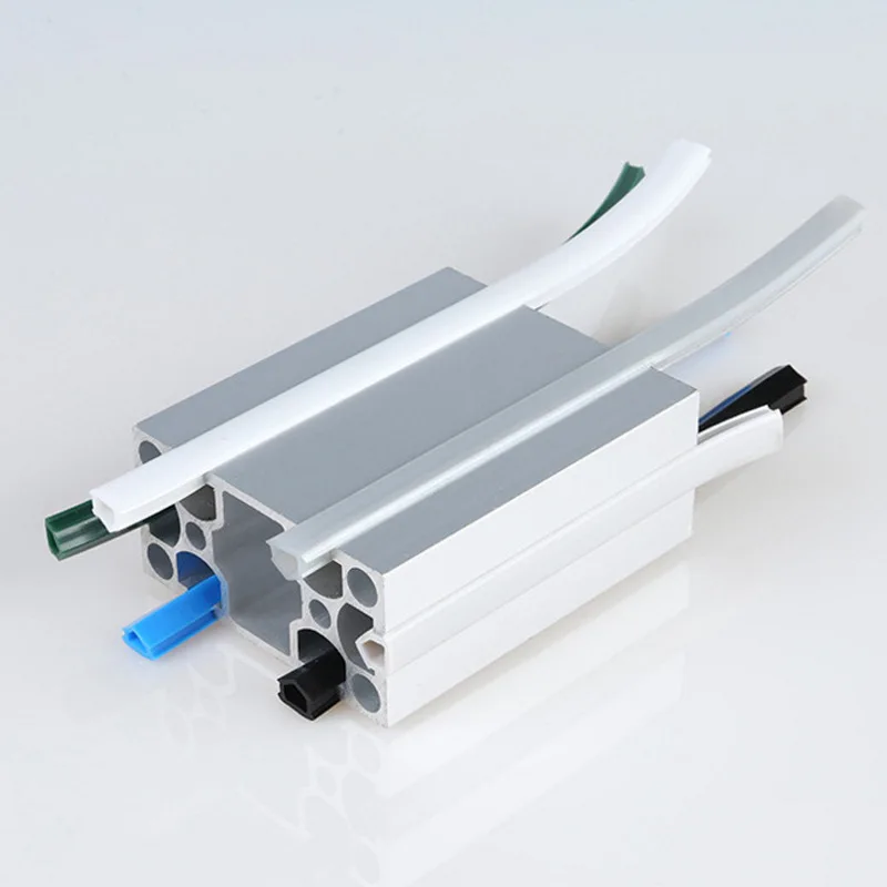 

2m Sealing Strip Groove 6/ Groove 8/ Groove 10 Sealing Strip PVC Plastic Strip Decorative Edge Sealing Soft Groove Sealing Strip