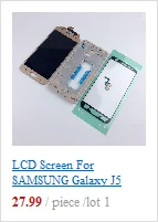 Для Samsung Galaxy J5 j510 J510F J510FN J510H J510G чехол для телефона задняя крышка корпуса средняя рамка с объективом для камеры