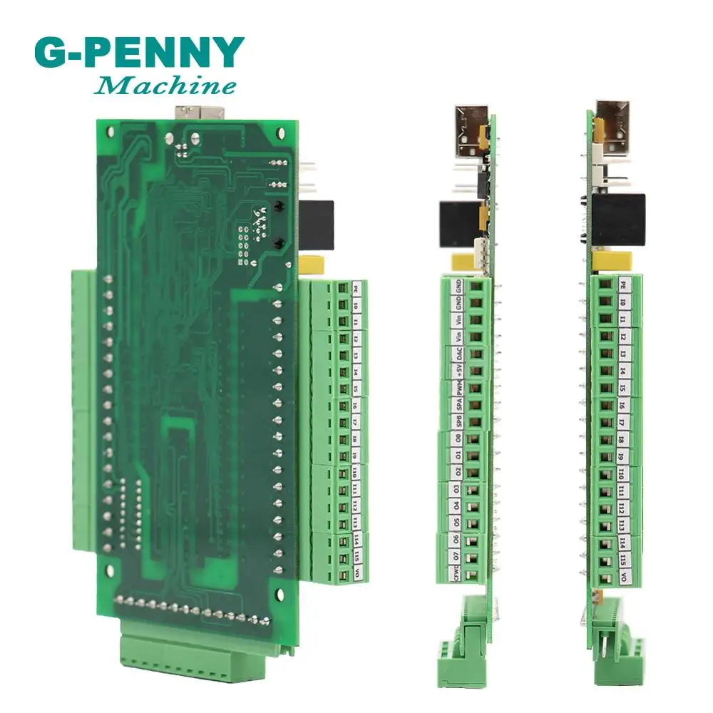 USB CNC MACH3 3 оси 4 оси контроллер движения 1 МГц секционная плата с ШИМ шпинделем moto r контроллер для сервопривода moto r шаговый мото