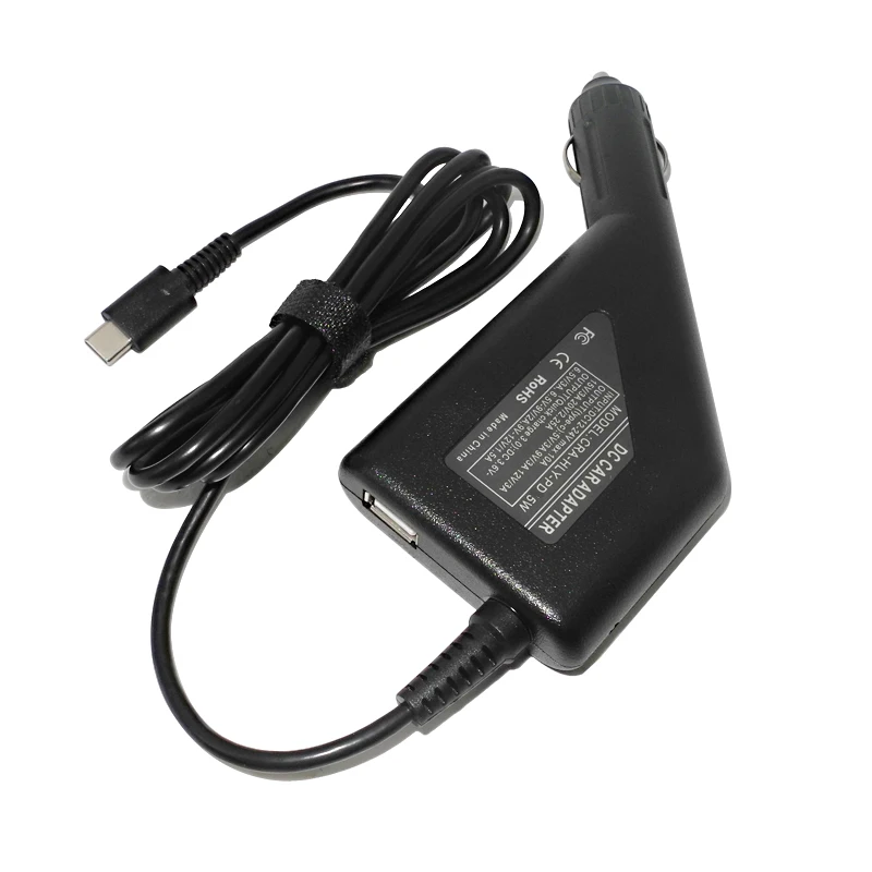 65WUSBTypeCCarChargerPowerAdapterforMacbookLenovoAsusLaptop