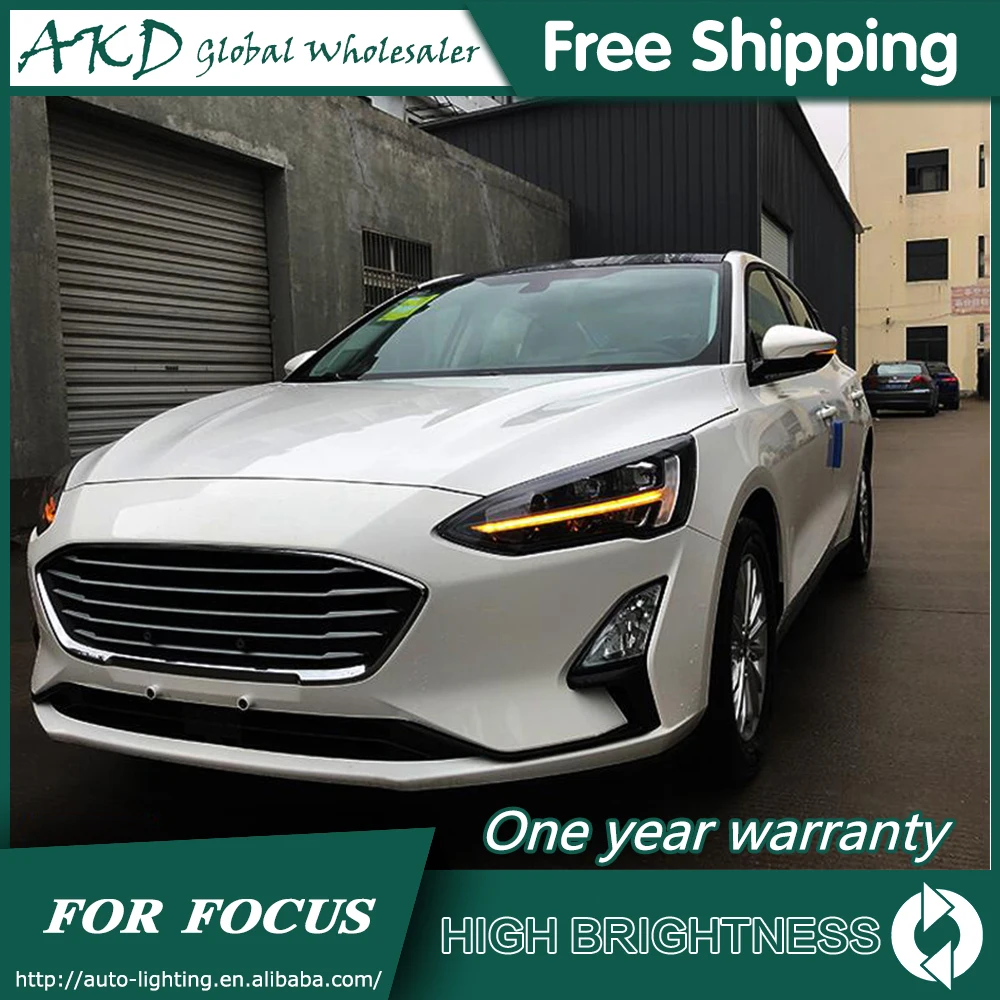 Фары для автомобиля Ford new Focus5 DRL дневные ходовые огни головная лампа светодиодный Биксеноновая лампа Противотуманные фары тюнинг автомобильные аксессуары