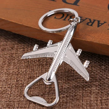 

Creative Wedding Supplies Aircraft Keychain Beer Opener Retro Keychain Kichen Accessories Tools Keychain Bottle Opener