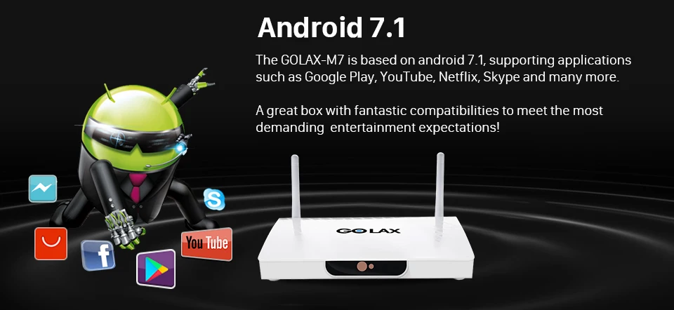 IPTV французский арабский 4K IPTV Нидерланды Германия 2,4G wifi IPTV Франция Бельгия голландский QHDTV код GOLAX-M7 Android 7,1 коробка IPTV