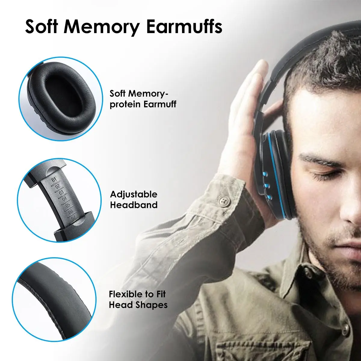 Headphones with Microphone 2020 Hi Fi Gaming Headset Computer Portable Earphone For PC PS4 Xbox One Mobile