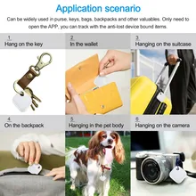 Анти-потеря трекер Bluetooth управление фотография Драгоценности искатель трекер анти-потеря сигнализации ключ искатель локатор бумажник локаторы