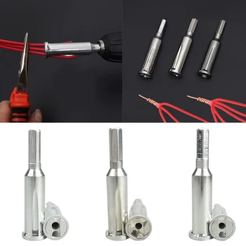 

1pcs Electrical Automatic Wire Stripper Line Device Wire Cable Peeling Twisting Connector for 3 To 5 Lines