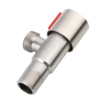 

201 Stainless Steel Triangle Valve Thickened Explosion-proof Water Heater Special Toilet Inlet Valve Check Valve