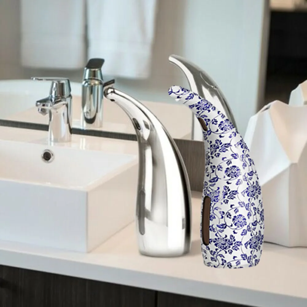 1*Soap Dispenser Kitchen Bathroom Automatic Liquid Soap Dispenser Hand Washer Touch-Less Sensor high quality(Without Battery