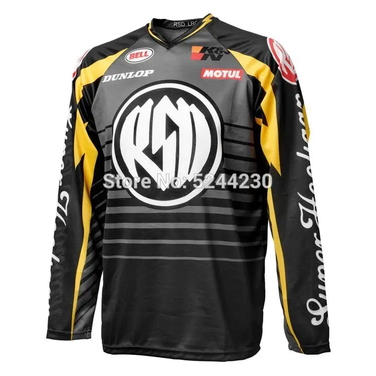 

moto jersey mx pro enduro motocross jersey MTB jersey hombre invierno downhill jersey