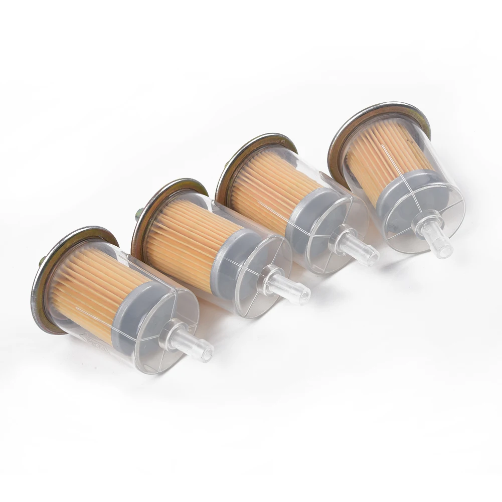 Universal Petrol Inline Fuel Filter LARGE Car Vehicles Parts Fit 8mm Pipes