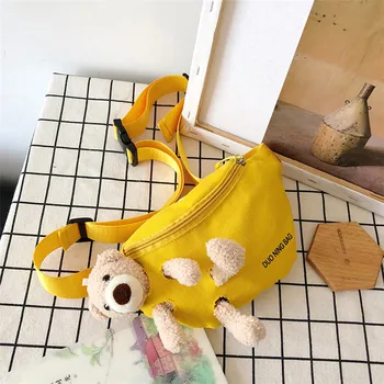 

Summer of Bag 2020 New Style Fashion Canvas Bag WOMEN'S Bag Summer Packet Shoulder Bag Versatile Breast Package INS Wallet
