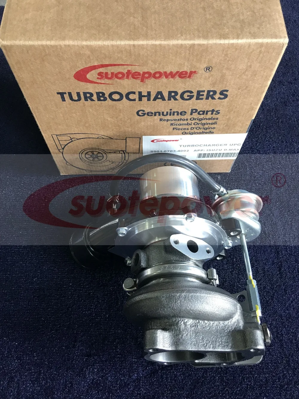 Suotepower обновление турбо RHF4 VB420114 VA420114 8980118922, 8980118923 TW 46,1*52,3 CW 44*61 для ISUZU Colorado Isuzu D-Max