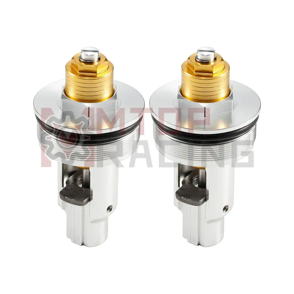 Preload Fork Caps For Yamaha YZF R1 2004 2005 2006 5VY-23111-00-00 Adjustable Fork Bolts Silver Gold