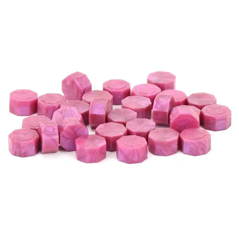Arts Crafts Perles de Cire /à sceller octogonale pour Timbre r/étro,Scellage Cire Pills Vintage Cire Sceau de Cire pour Tablette Perles pour Enveloppe
