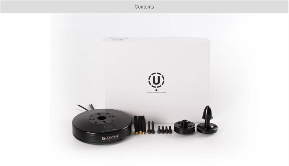 TMOTOR U8 Pro высокоэффективный многороторный Бесщеточный диск бесщеточный двигатель U-POWER Водонепроницаемый Тип эффективности