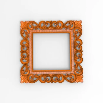 

piazza frame 3D model STL format design file CNC router carving ArtCAM Aspire Type3 engraving carving file A1187