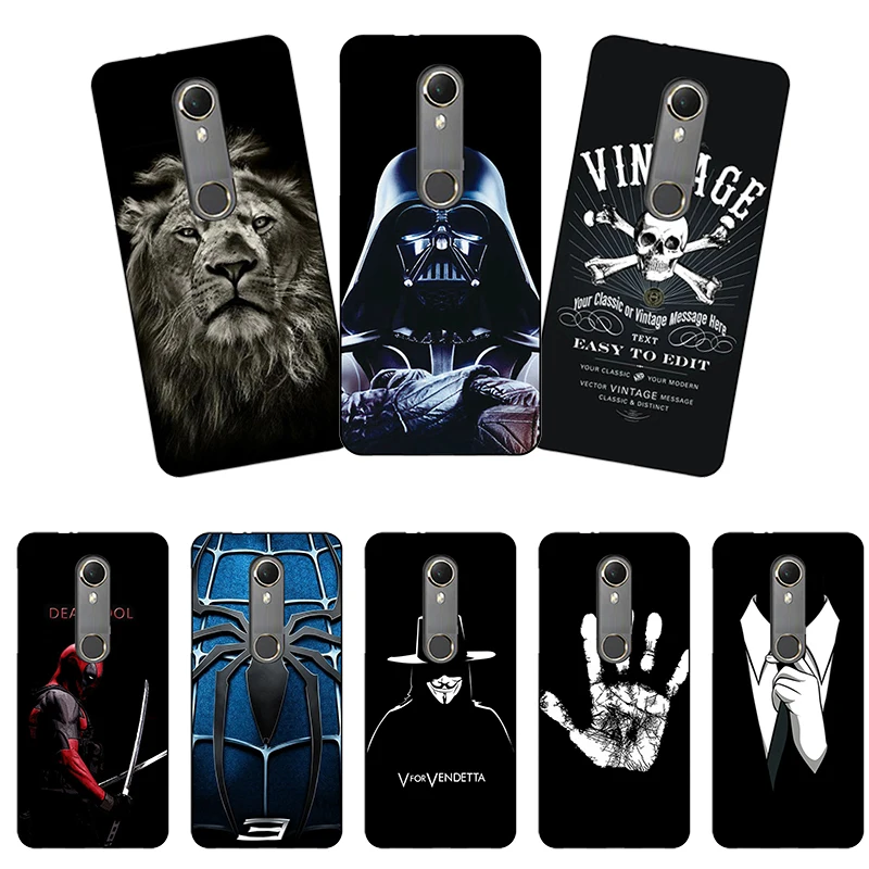 

Soft Silicone Phone Case For Vodafone Smart N10 n 10 VFD630 Printing Rose Flower Animal Cute Cartoon Prattered back case