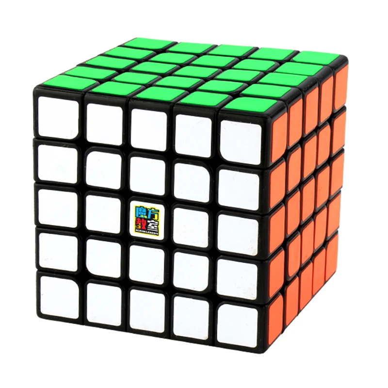 Новейший MoYu Cubing класс Meilong 5x5x5Layer магический скоростной куб профессиональный 5x5 Кубики-головоломки обучающая игрушка для детей - Цвет: Черный