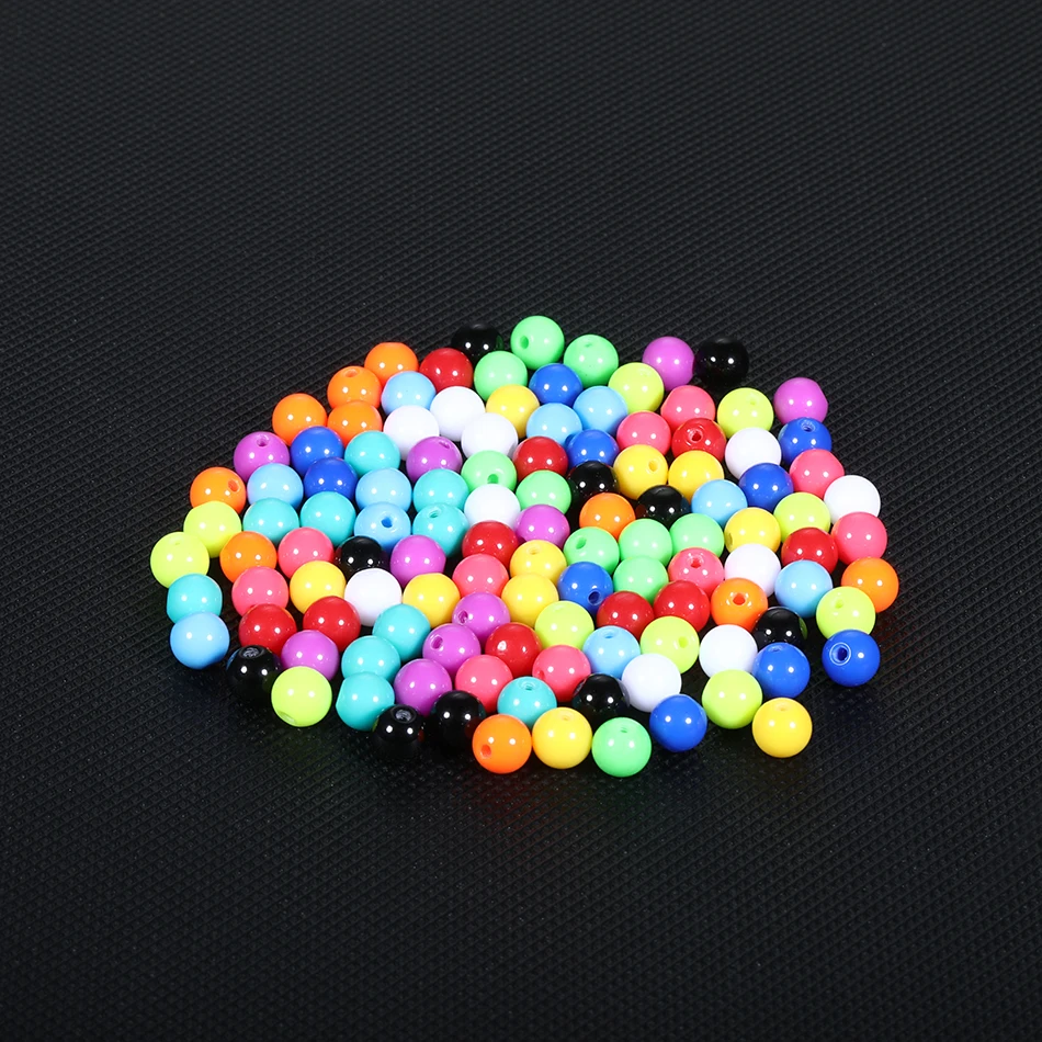 Body Piercing Jewelry 120Pcs/set Colorful Acrylic Replacement Ball 3mm 5mm 6mm Tongue Barbell Lip Ring Ear Belly Eyebrow Piercing Ball