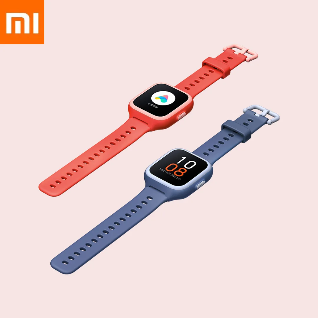 

IPX8 Waterproof Xiaomi kids' Phone Watch Slim Body Long Standby 7Days AI Real-Time Positioning SiliconeStrap 1.23cm Slim Body
