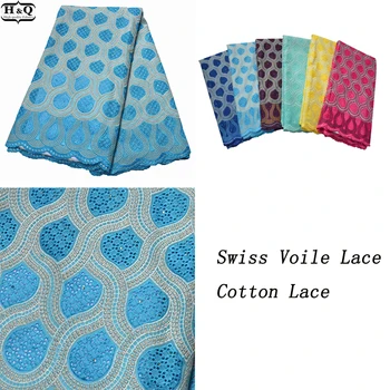 

Asoeistyle 2020 Swiss Voile Lace In Switzerland African Dry Lace Fabric With 100% Cotton Nigerian Embroidered Lace High Quality