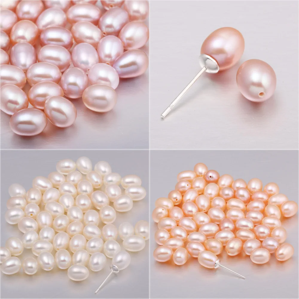 Jewelry Making Water Pearl Beads 10pcs Natural Freshwater Pearls