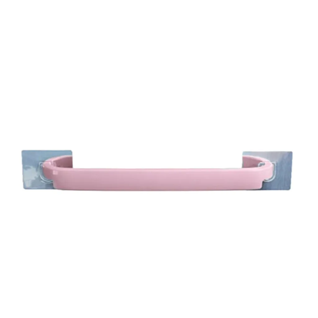 Multifunction Towel Rail Rack Holder Wall Mounted Bathroom Self-adhesive Hanging Hanger Shelf Rack Holder