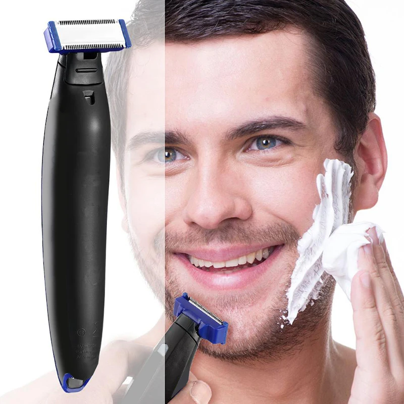 Online USB Aufladbare Rasierer Für Männer Elektrische Rasierer Schönheit Bart Rasierer Reinigung Maschine Rasiermesser Trimmer Schnelle Haar Rasieren Maschine