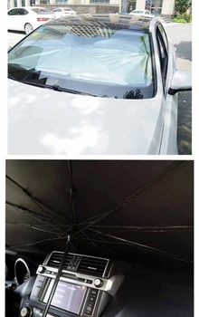 

Car Sun Shade Protector Parasol Auto Front Window Sunshade Covers Car Sun Protector Interior Windshield Protection Accessories
