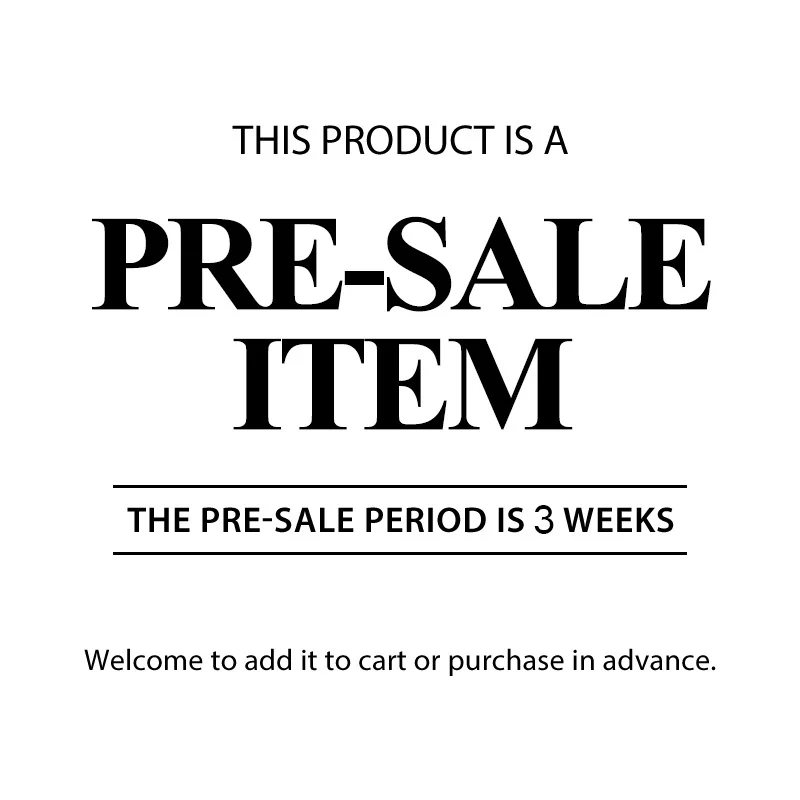 3week presale