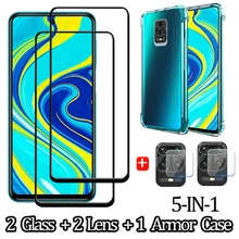 5 Pcs Glass Case 6.53''in Redmi Note 9 9Promax 3D Glass Screen Protector redmi 9 s Tempered Glass xiaomi redmi note9 s 6.67'' 1g 99 9% zirconium metal piece s in glass vial element 40 sample
