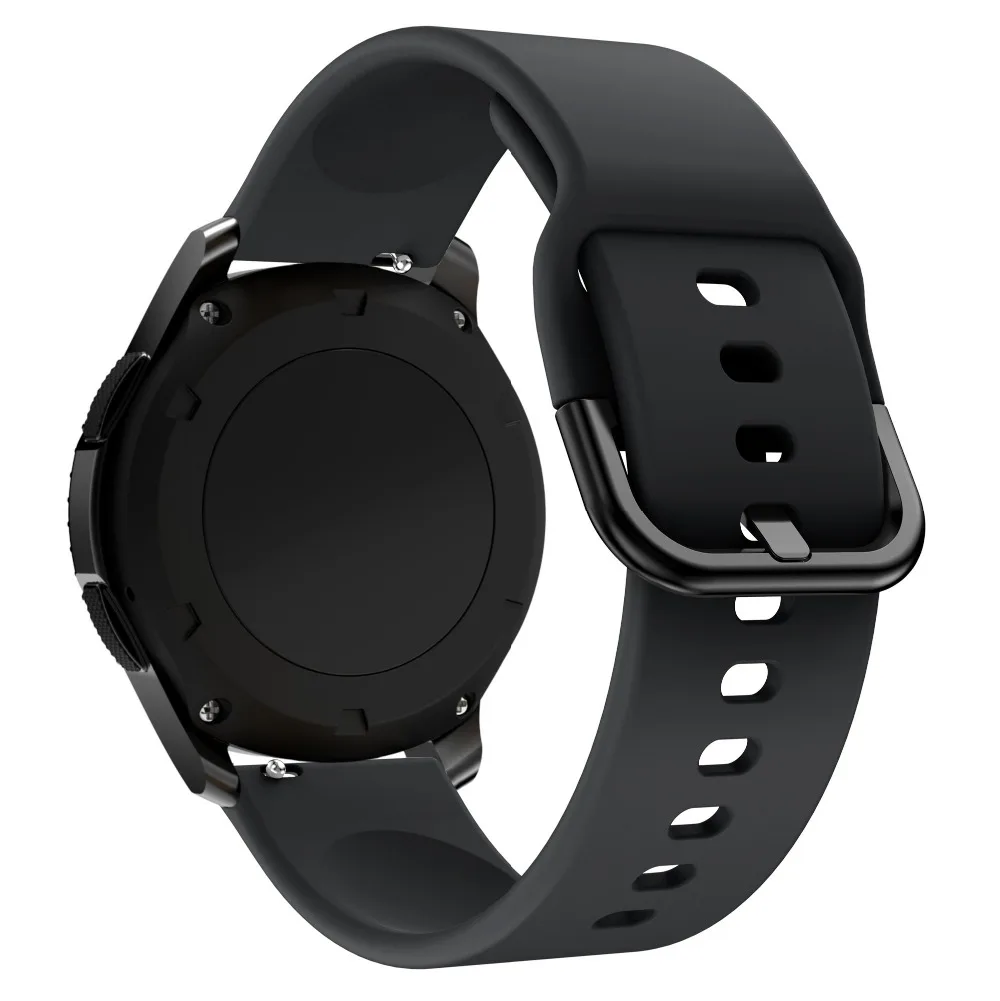 Силиконовый ремешок для часов для Xiaomi Huami Amazfit GTR 47 мм Sport 3 Stratos Pace 2 сменный Браслет 22 мм ремешок для часов