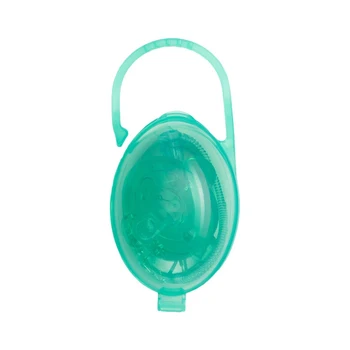 

Silicone pacifier Happy Baby, with holder and container, from 3 months