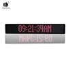 two lines red color led moving text display,led panel,led sign,indoor led display board,RS232(HI16-120P7.62R)free shipping 4