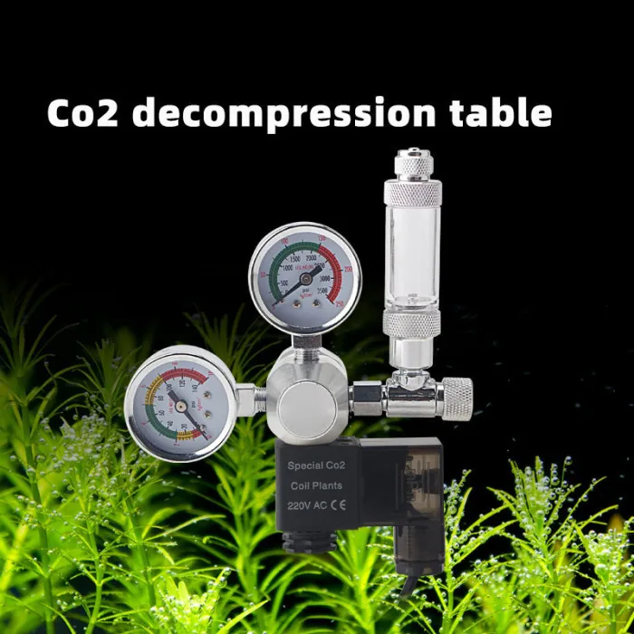 Co2 регулятор для аквариума редукционные клапаны углекислого газа прочный безопасный для аквариума AIA99