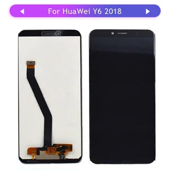 

5pcs For Huawei Y6 2018 ATU-L11 ATU-L21 ATU-L22 ATU-LX3 LCD Display Touch Screen Digitizer Assembly Y6 Prime 2018 LCD