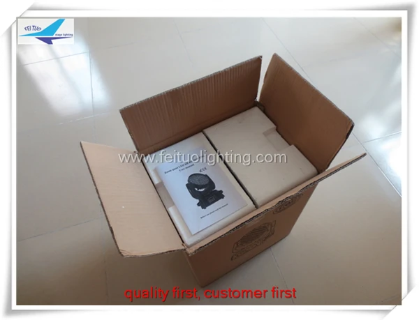 2PCS Carton Packing 2 шт./Партия+ чехол для полета 10 Вт с увеличением Led Moving Head Wash 36 шт.* 10 Вт Zoom Light 4в1 RGBW 3 Cyclic вращающийся Lyre DMX512 звук активный - Цвет: 2PCS Carton Packing