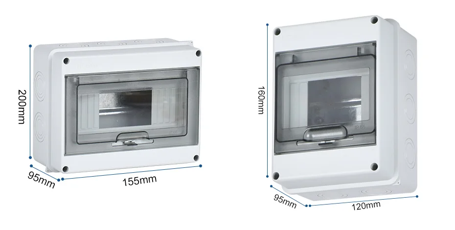 HT-5WAY/HT-8WAY блок для электрической цепи, пластиковый водонепроницаемый короб с прозрачной крышкой, распределительная коробка