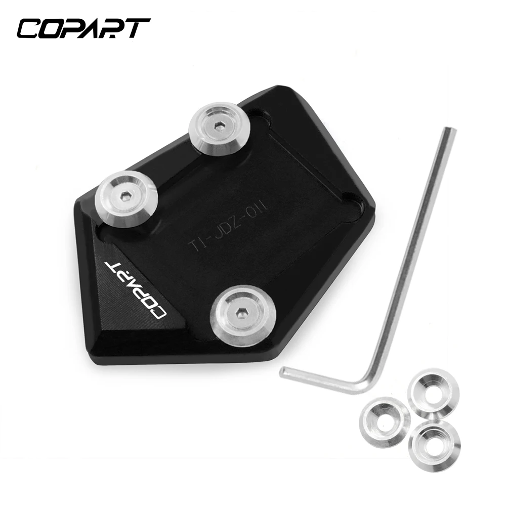 

For CFMOTO NK400 NK650 NK 400 650 Motorcycle Accessories CNC Foot Side Stand Enlarger Plate Kickstand Enlarge Extension