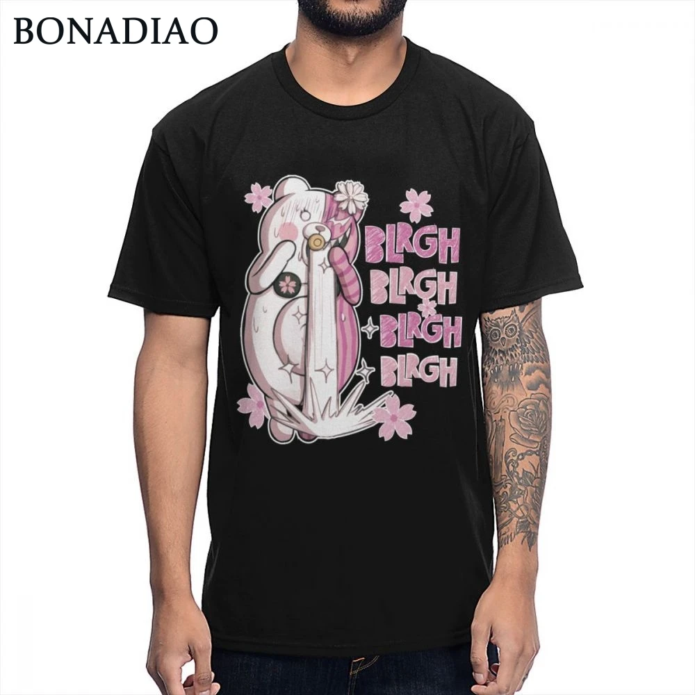 Danganronpa V3 Monokubs футболка Для мужчин Женская модная весенняя Классическая обувь