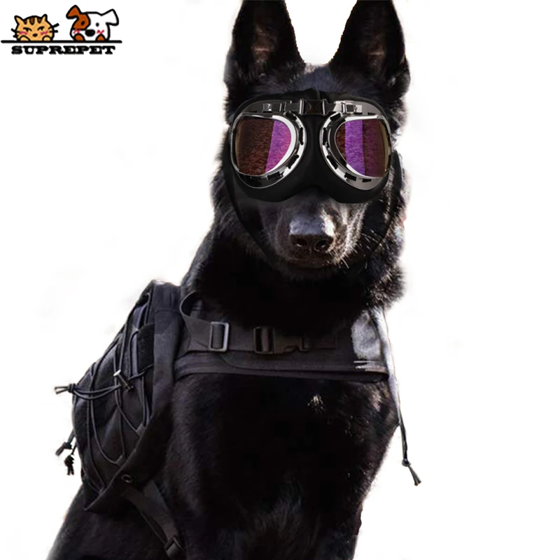 SUPREPET Pet Cat Dog солнцезащитные очки модные снежные ветрозащитные собачьи очки УФ лыжные портативные регулируемые собачьи очки Аксессуары для собак