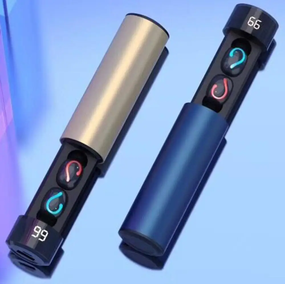 Беспроводная гарнитура TWS Twins с Bluetooth 5,0, стерео наушники со встроенным микрофоном и зарядным устройством