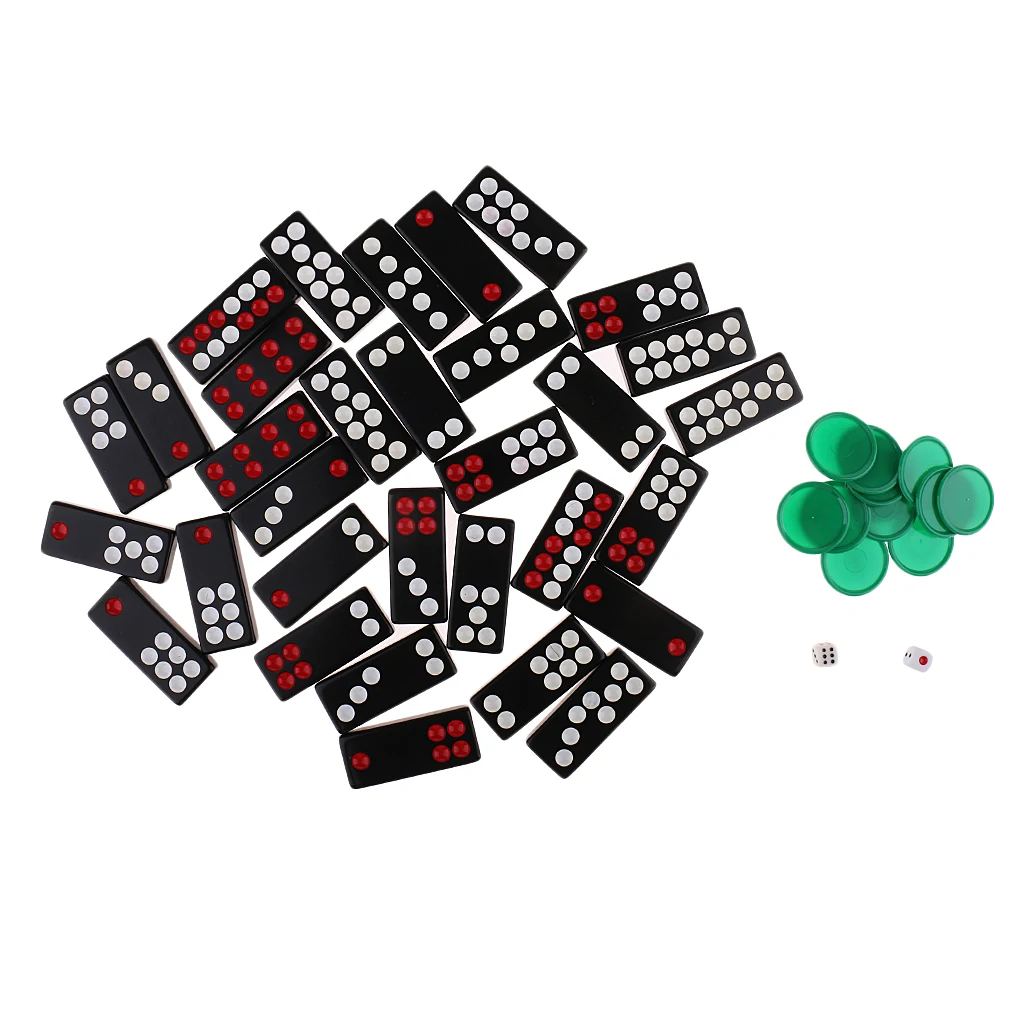 Chinese Dominoes Tile Set Pai Gow Paigow For Travel Casino Gambling Paly Toy