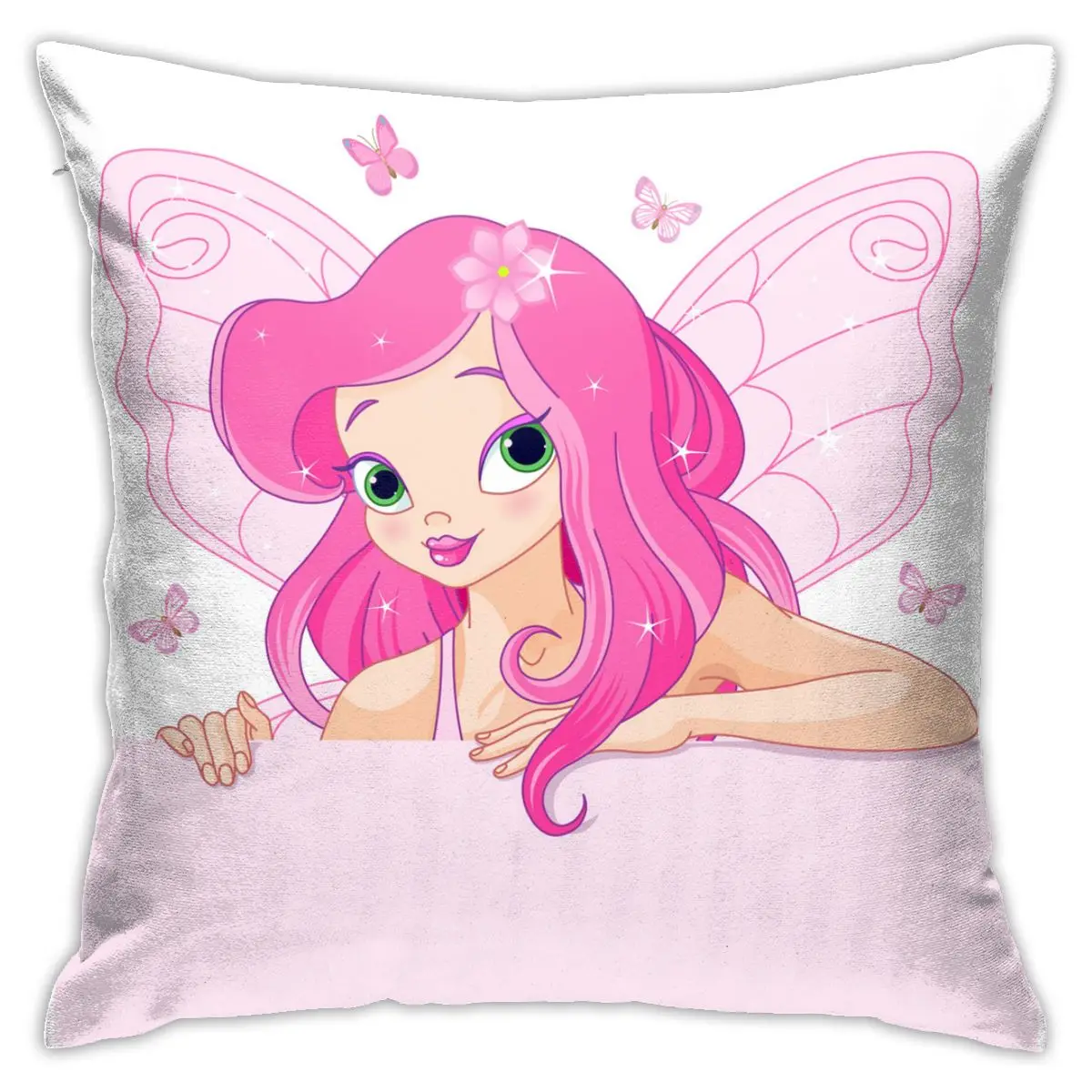 Cartoon Prinzessin Gedruckt Polyester Sofa Kissen Abdeckung Kind Geschenk Schlafzimmer Decor Fall Wind | Дом и сад