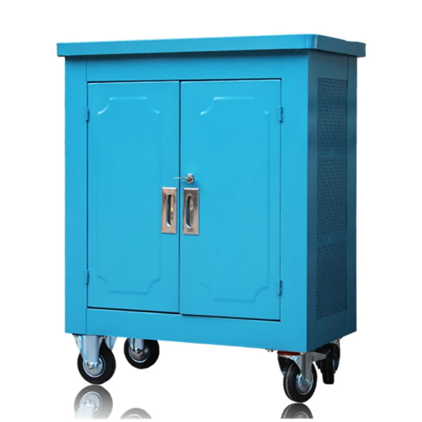 Strengthened drawer tool car/toolbox/toolbox/toolbox/maintenance trolley box/parts cabinet with lock |