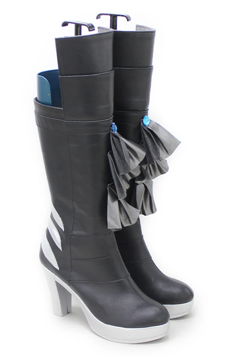 Final Fantasy XIV Gaia Cosplay Kostüm Dark Psychic Black Uniform Halloween Role Play Wig Shoes Prop 25 Final Fantasy XIV Gaia Cosplay Kostüm Dark Psychic Black Uniform Halloween Role Play Wig Shoes Prop 14