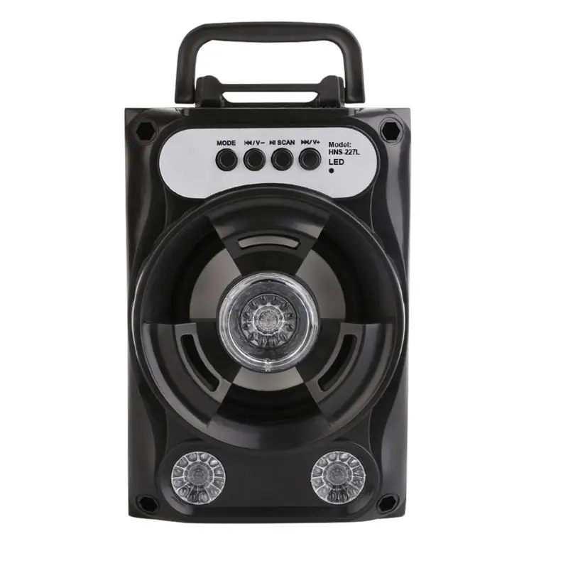 Large Size Bluetooth Speaker Wireless Sound System Bass Stereo with LED Light Support TF Card FM Radio Outdoor Sport Travel bluetooth speaker,portable speaker