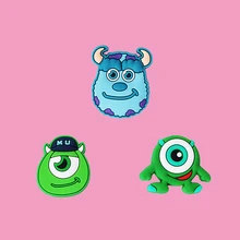 Breloques de chaussures de créateur pour enfants, 1 pièce, Jibz, décorations de chaussures, accessoires de chaussures en jean, breloques en crocodile monstre 