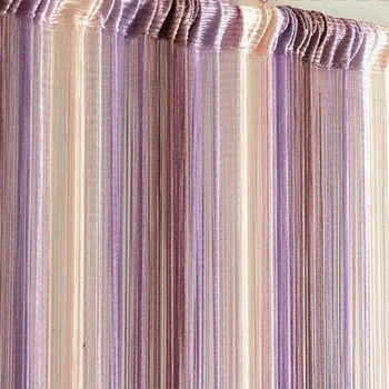 

Window Curtain Line String Tassel Door Room Divider Scarf Valance Door Window Screens Curtain 1Mx2M new