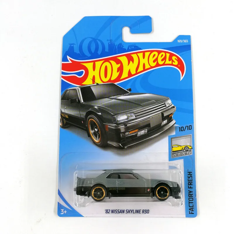 Hot Wheels 1: 64 Автомобиль NISSAN SKYLINE 2000 GT-R RS Коллекционное издание металлические Литые модели автомобилей детские игрушки подарок - Цвет: 2018-169